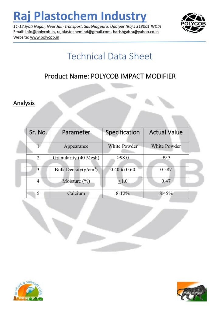 POLYCOB IMPACT MODIFIER – POLYCOB